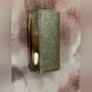 Gold Glitter Clutch